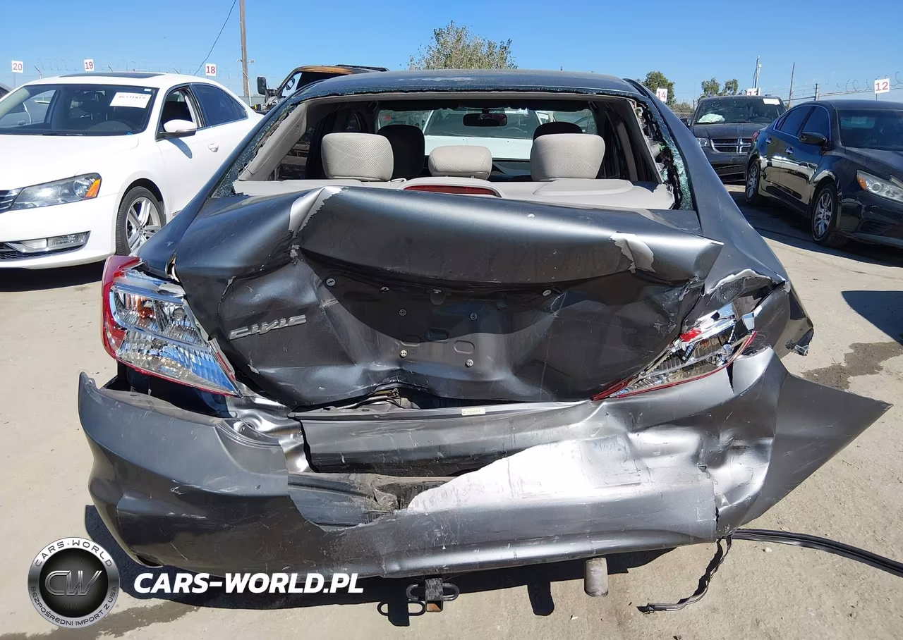2012 Honda Civic Lx VIN:19XFB2F5XCE301986 - 6