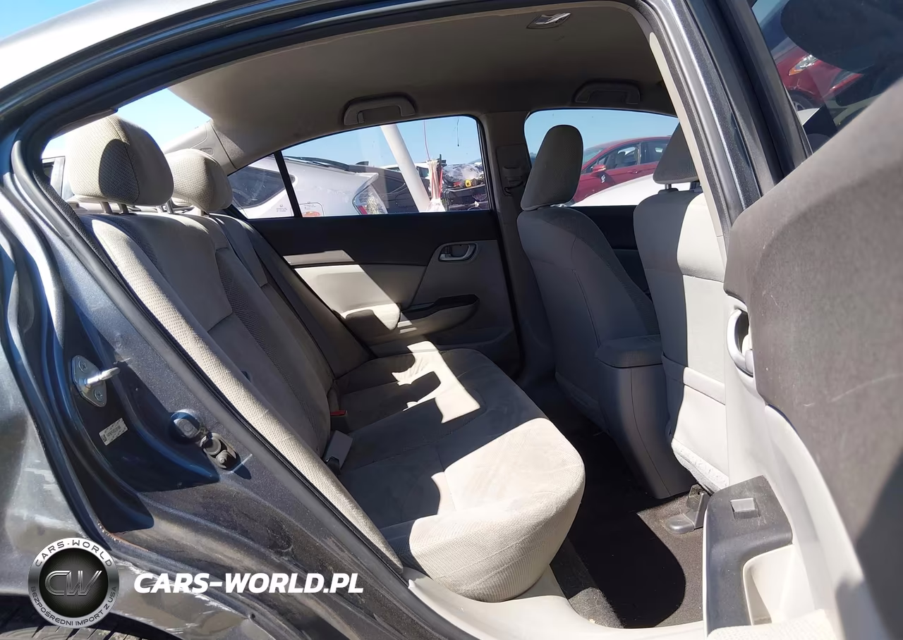 2012 Honda Civic Lx VIN:19XFB2F5XCE301986 - 8