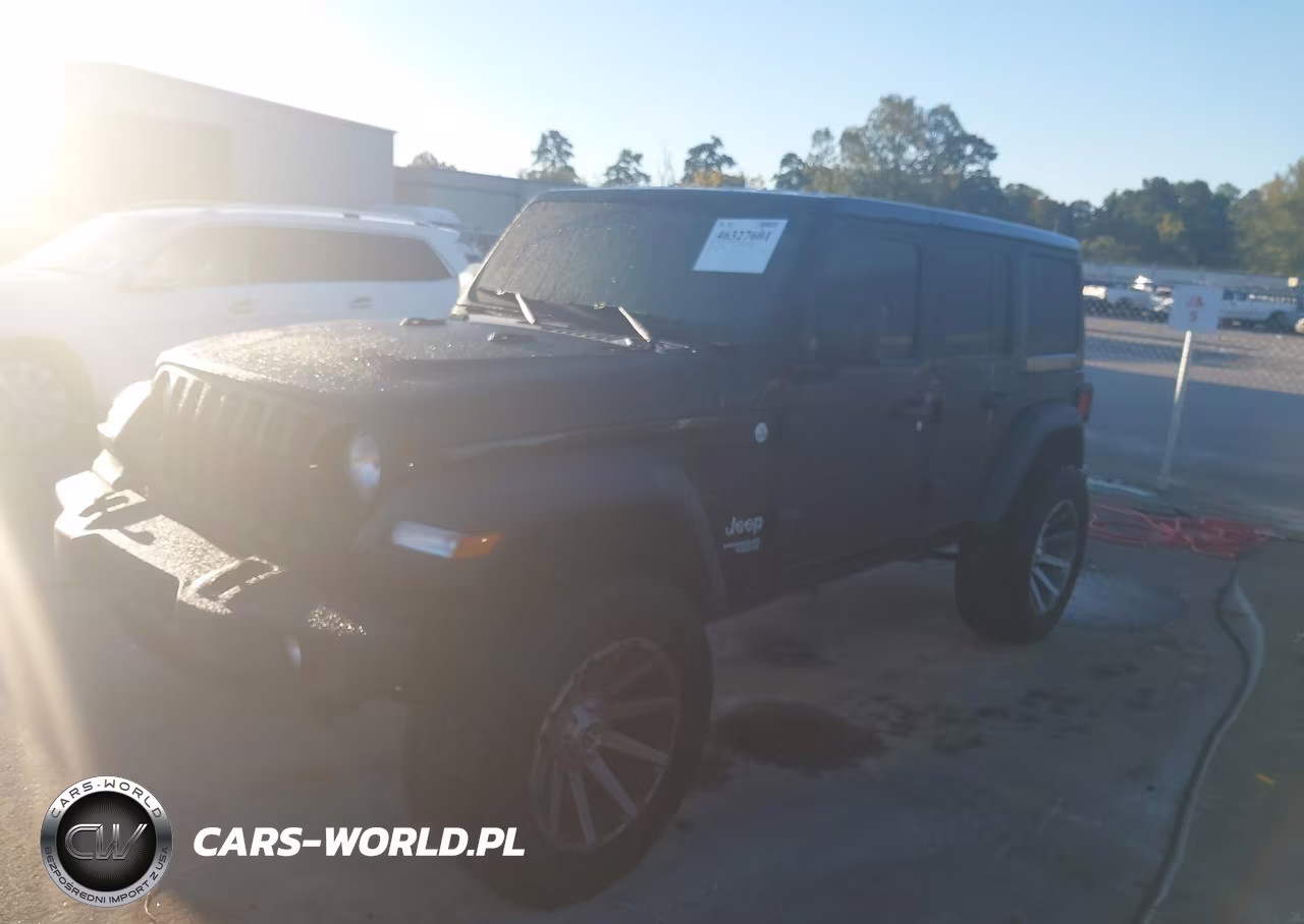 2019 Jeep Wrangler Unlimited Sport S 4X4 VIN:1C4HJXDN0KW689679 - 2