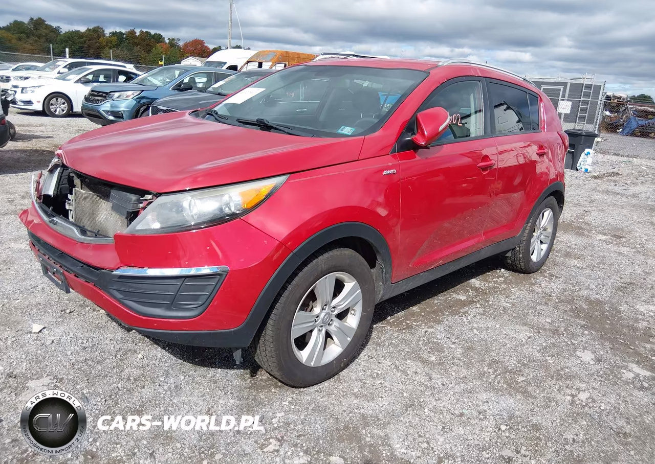 2011 Kia Sportage Lx VIN:KNDPBCA29B7115278 - 2