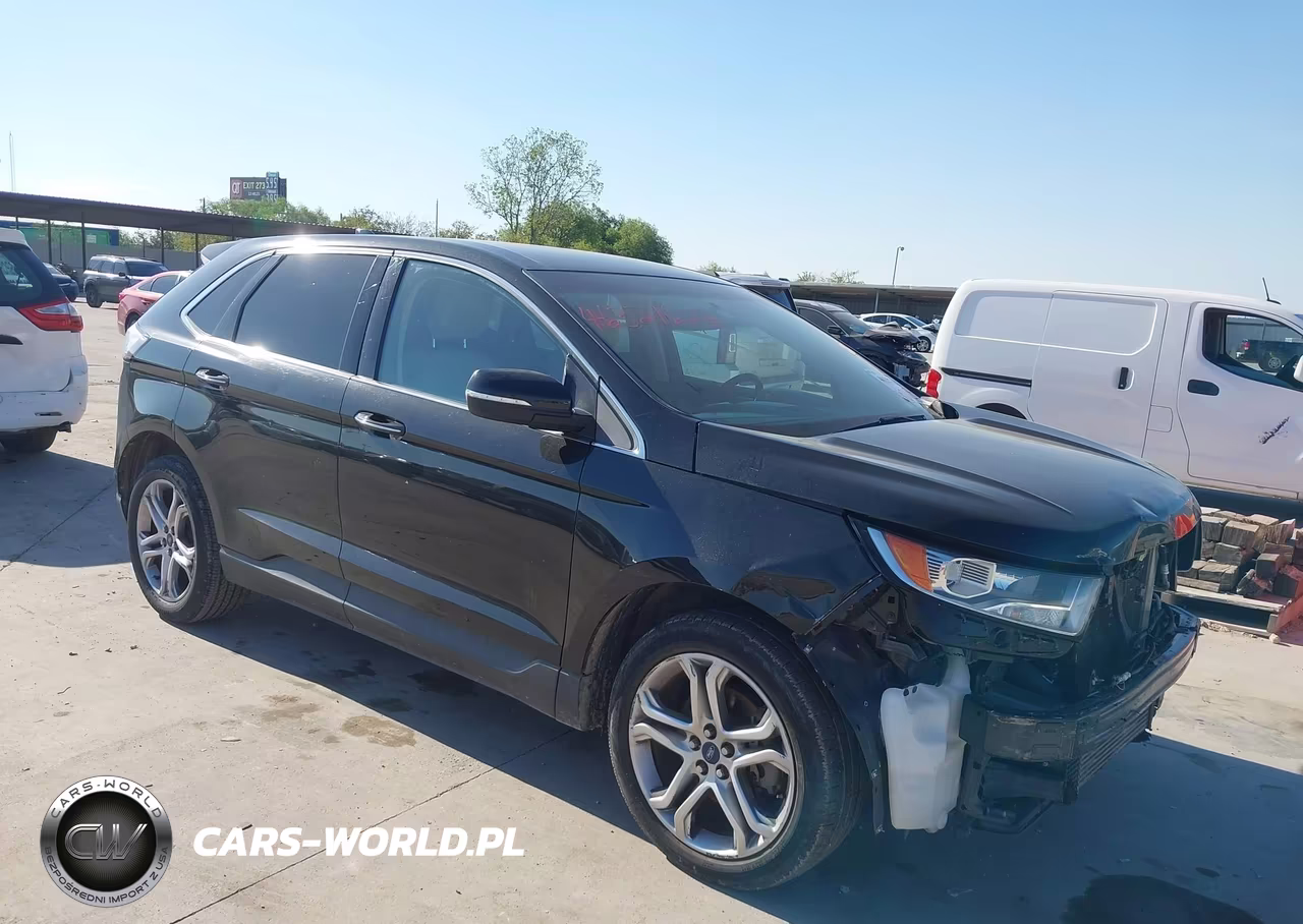 2015 Ford Edge Titanium VIN:2FMTK3K95FBB23137 - 1
