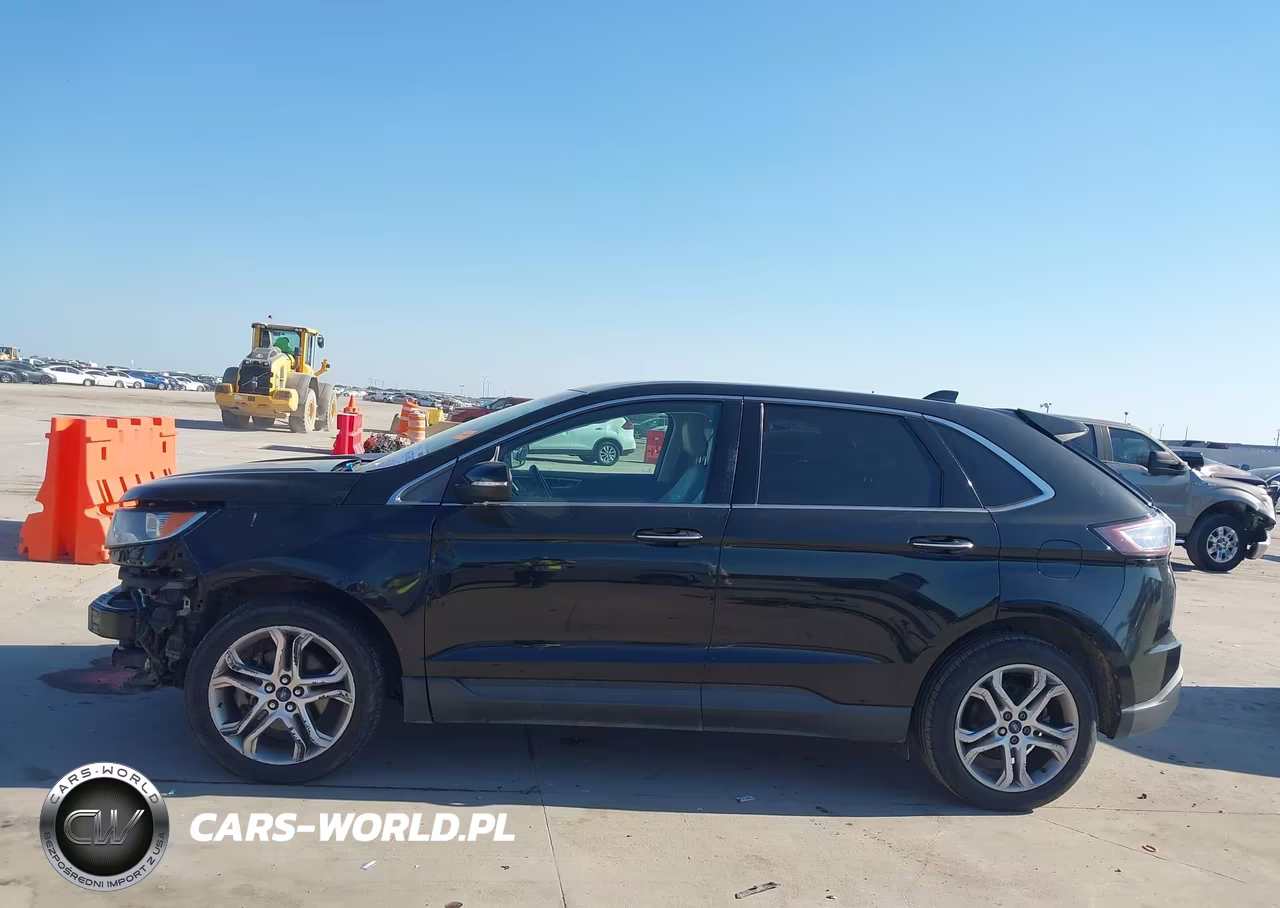 2015 Ford Edge Titanium VIN:2FMTK3K95FBB23137 - 14