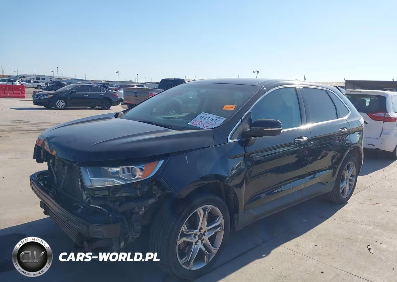 2015 Ford Edge Titanium VIN:2FMTK3K95FBB23137 - 2