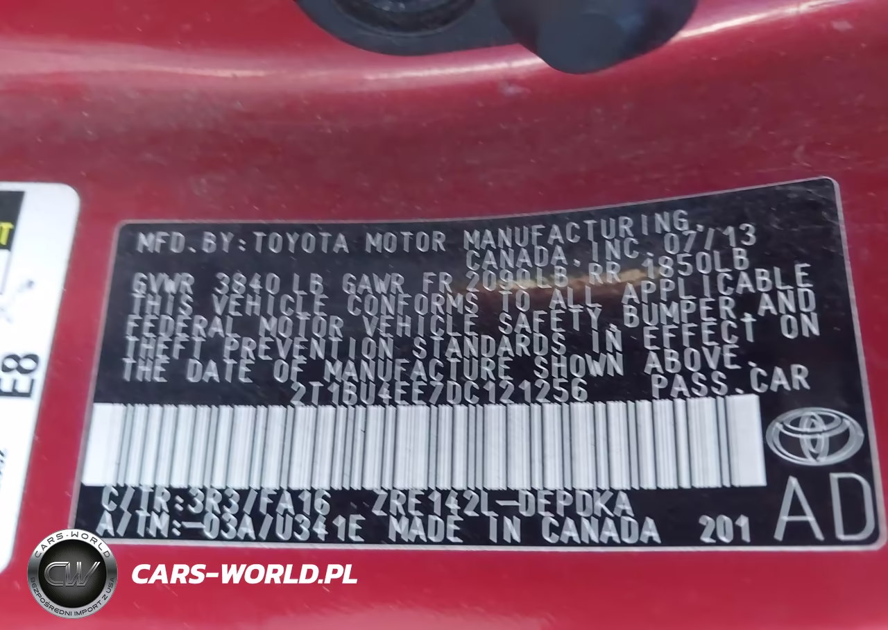 2013 Toyota Corolla L VIN:2T1BU4EE7DC121256 - 9