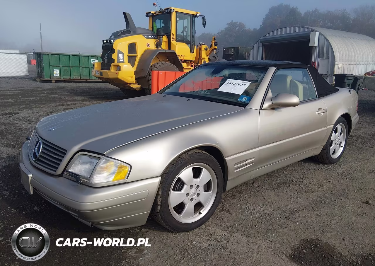 1999 Mercedes-Benz Sl 500 VIN:WDBFA68F7XF177038 - 2