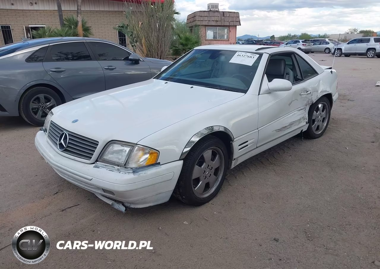 2000 Mercedes-Benz Sl 500 VIN:WDBFA68FXYF188519 - 2