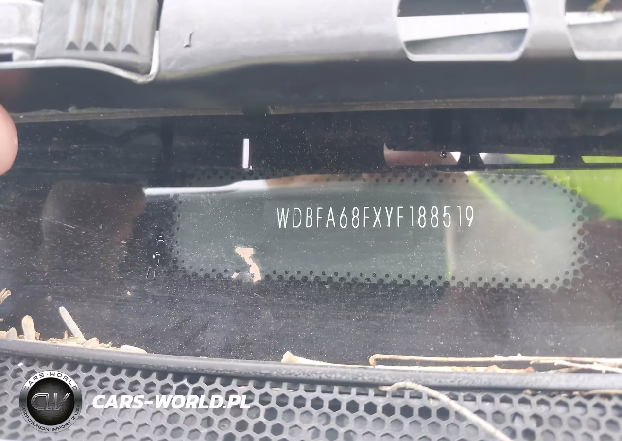 2000 Mercedes-Benz Sl 500 VIN:WDBFA68FXYF188519 - 9
