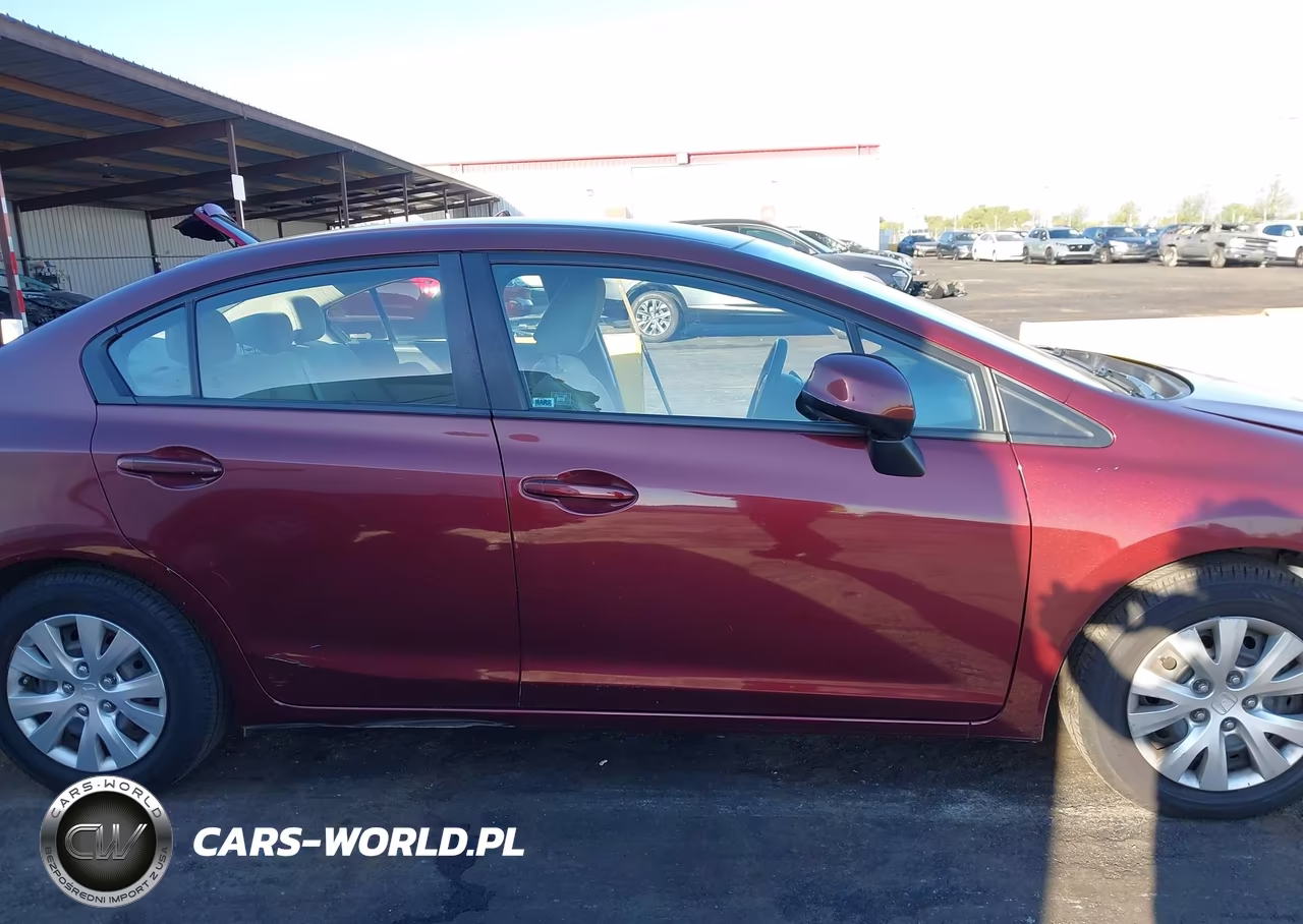 2012 Honda Civic Lx VIN:2HGFB2F52CH552118 - 14