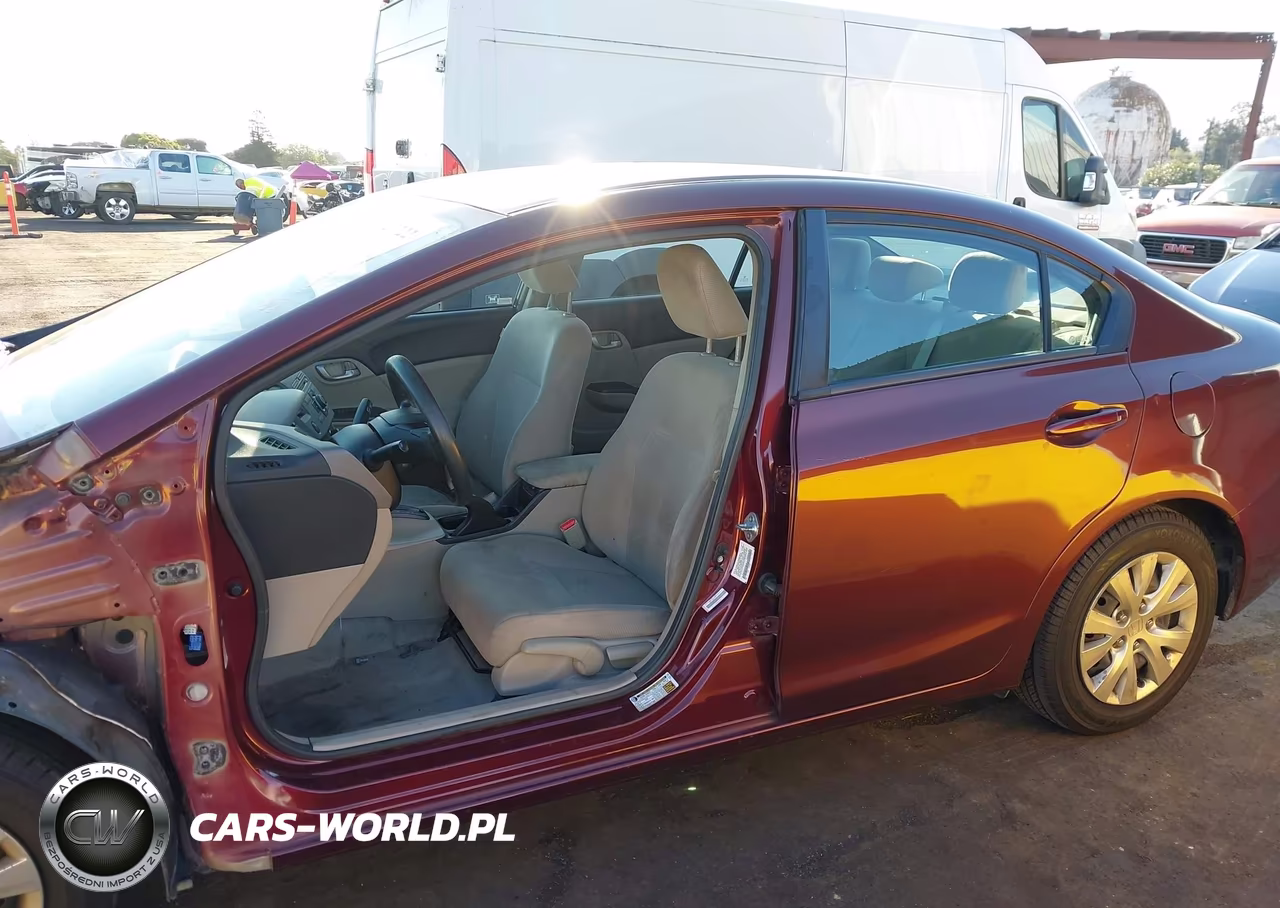 2012 Honda Civic Lx VIN:2HGFB2F52CH552118 - 15