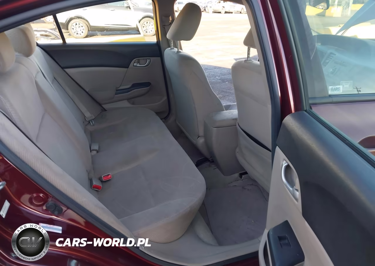 2012 Honda Civic Lx VIN:2HGFB2F52CH552118 - 8