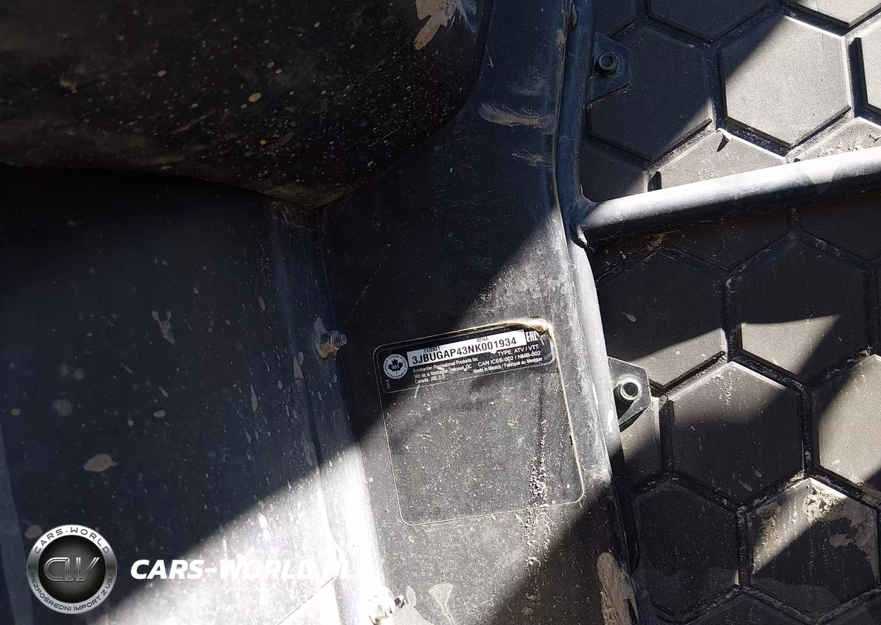 2022 Can-Am Defender Hd9-Dps Hd9 VIN:3JBUGAP43NK001934 - 10