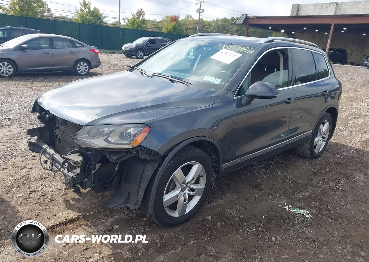 2012 Volkswagen Touareg Vr6 Lux VIN:WVGFF9BP2CD001974 - 2