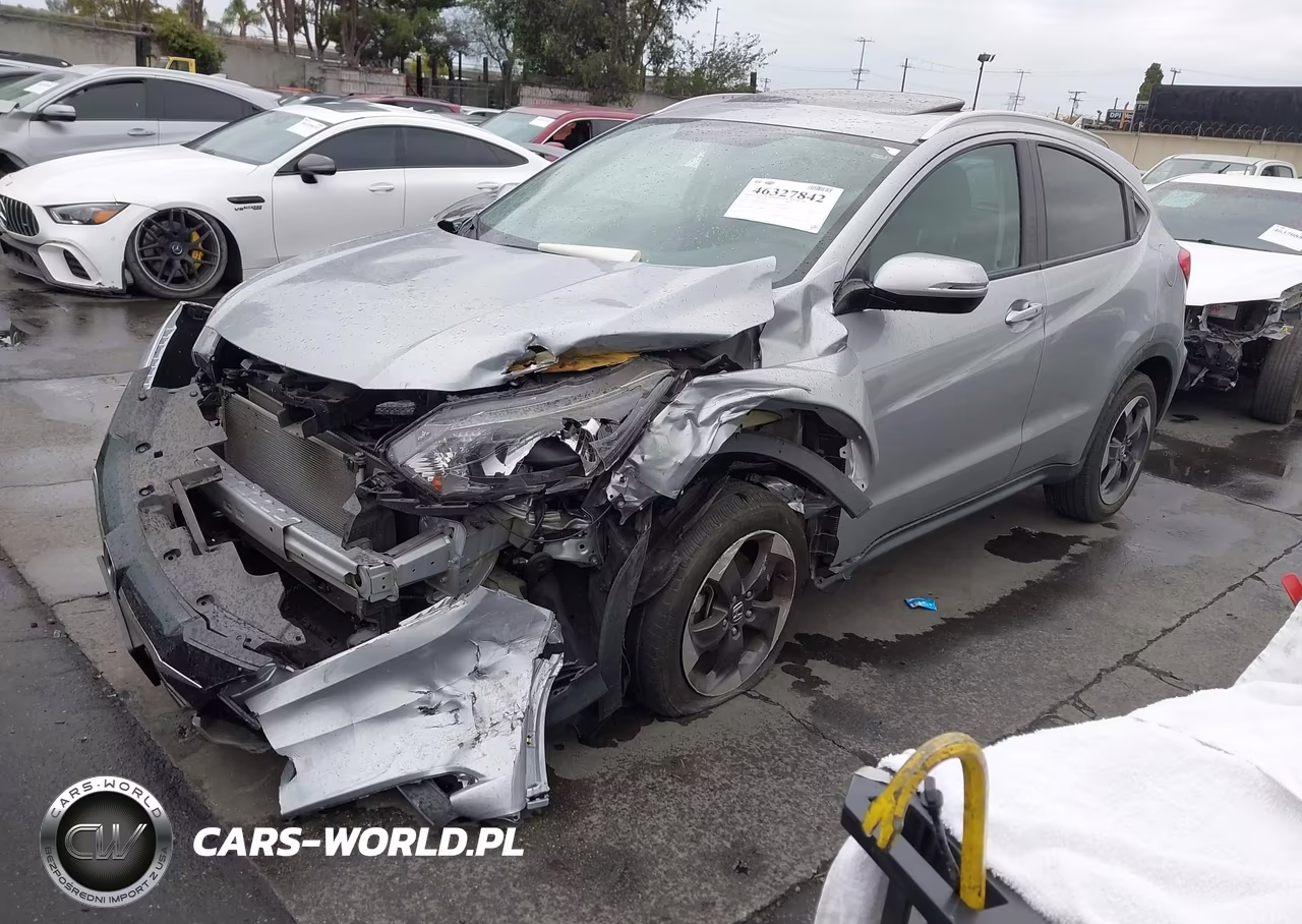 2018 Honda Hr-V Ex-L VIN:3CZRU5H76JM706067 - 2