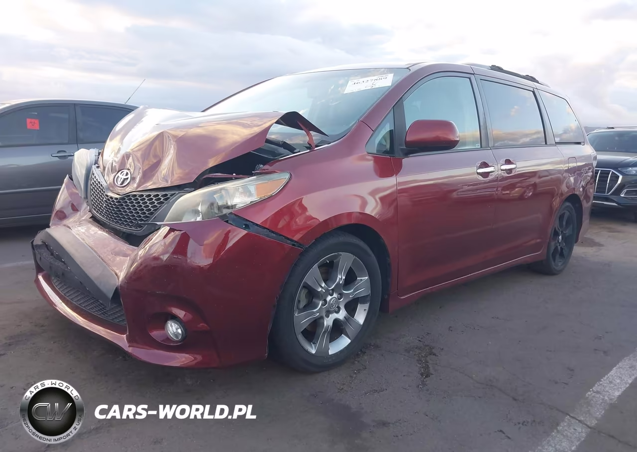 2014 Toyota Sienna Se 8 Passenger VIN:5TDXK3DC5ES483360 - 2