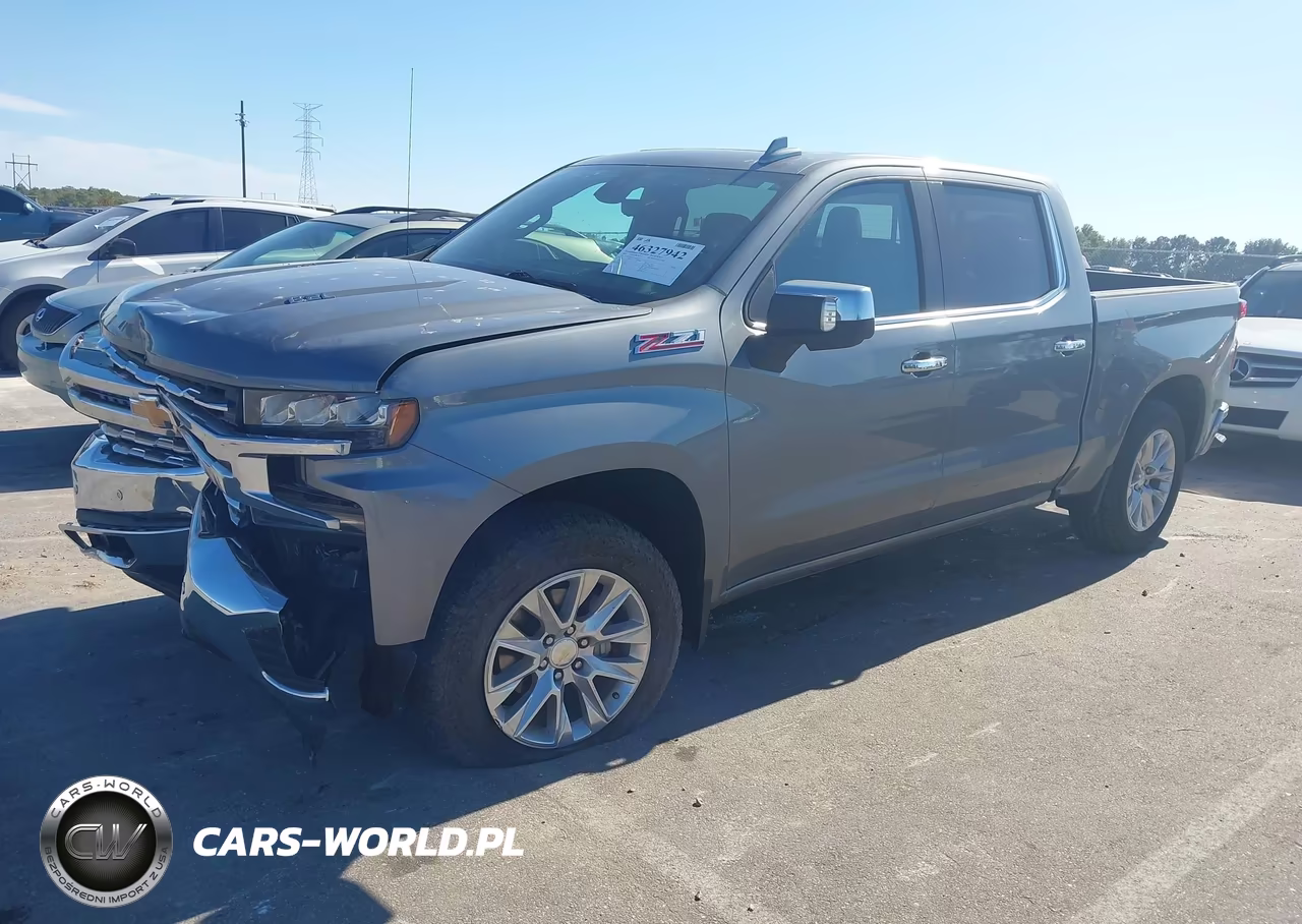 2021 Chevrolet Silverado 1500 4Wd Short Bed Ltz VIN:3GCUYGEL8MG376162 - 2