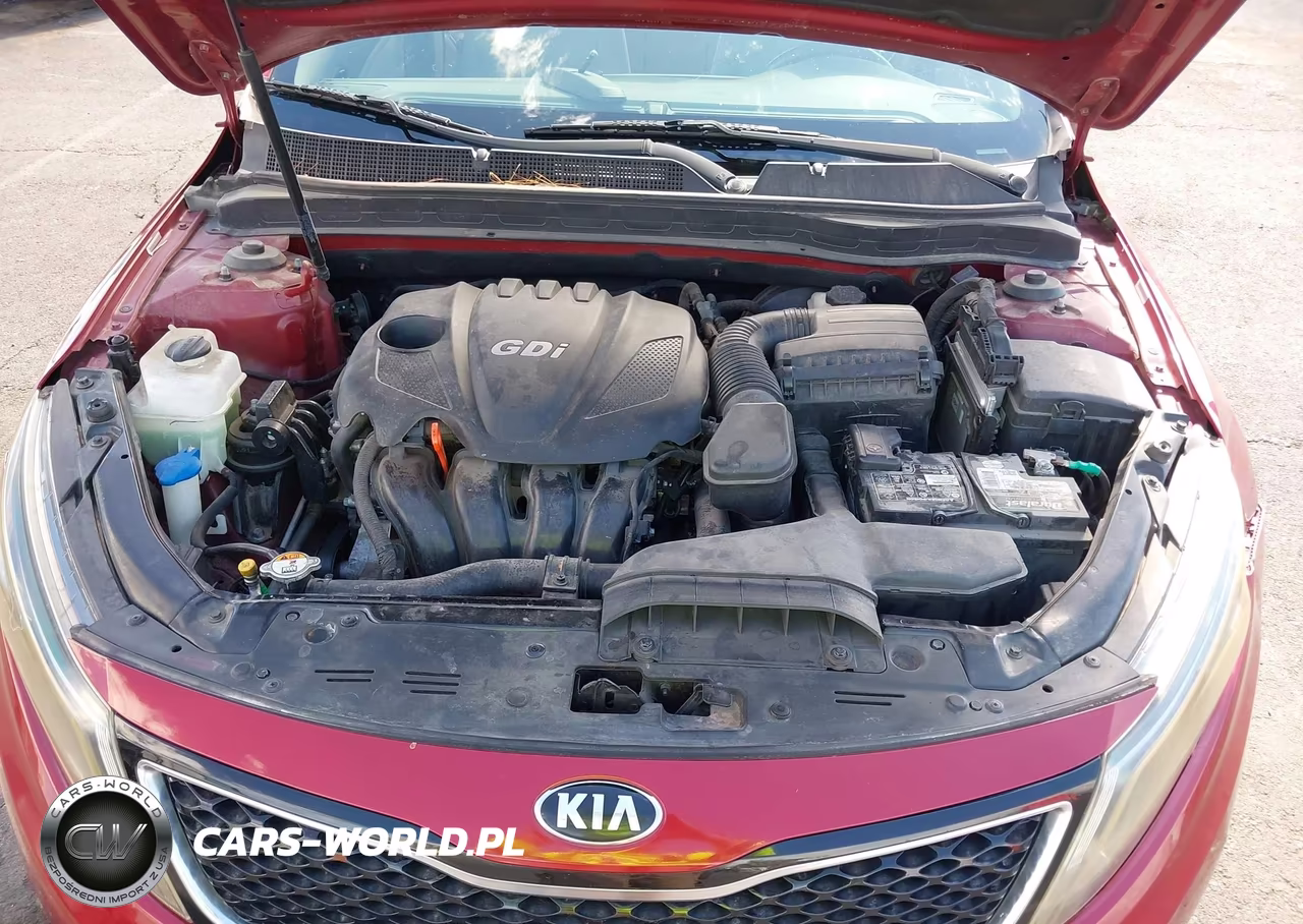 2014 Kia Optima Lx VIN:5XXGM4A77EG342914 - 10