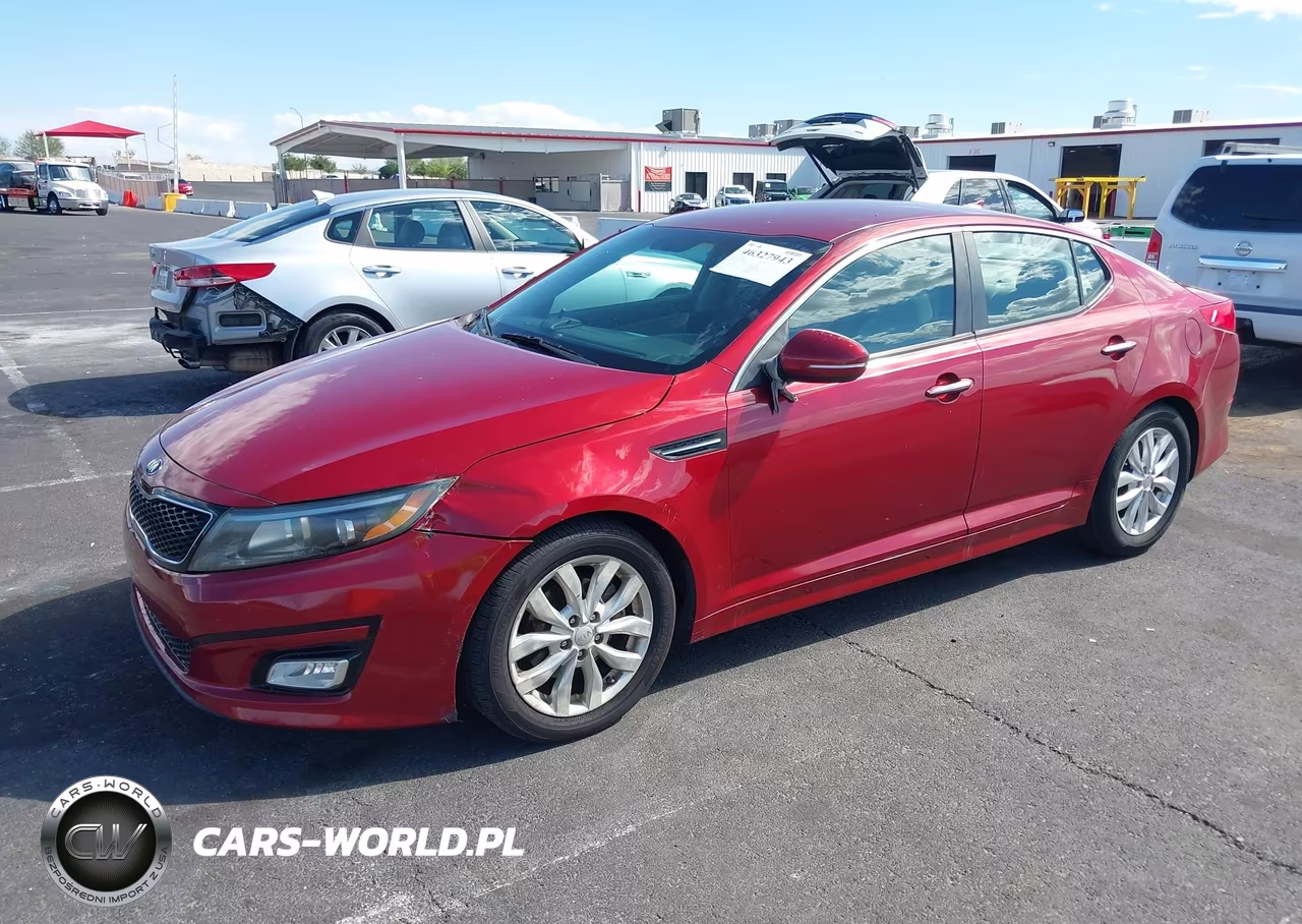 2014 Kia Optima Lx VIN:5XXGM4A77EG342914 - 2