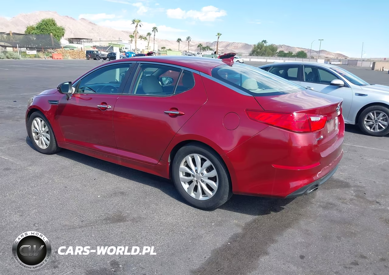 2014 Kia Optima Lx VIN:5XXGM4A77EG342914 - 3