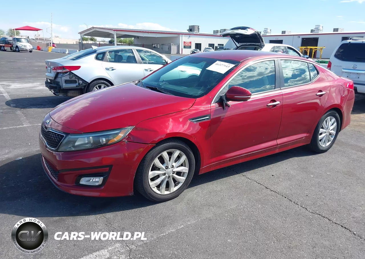2014 Kia Optima Lx VIN:5XXGM4A77EG342914 - 6