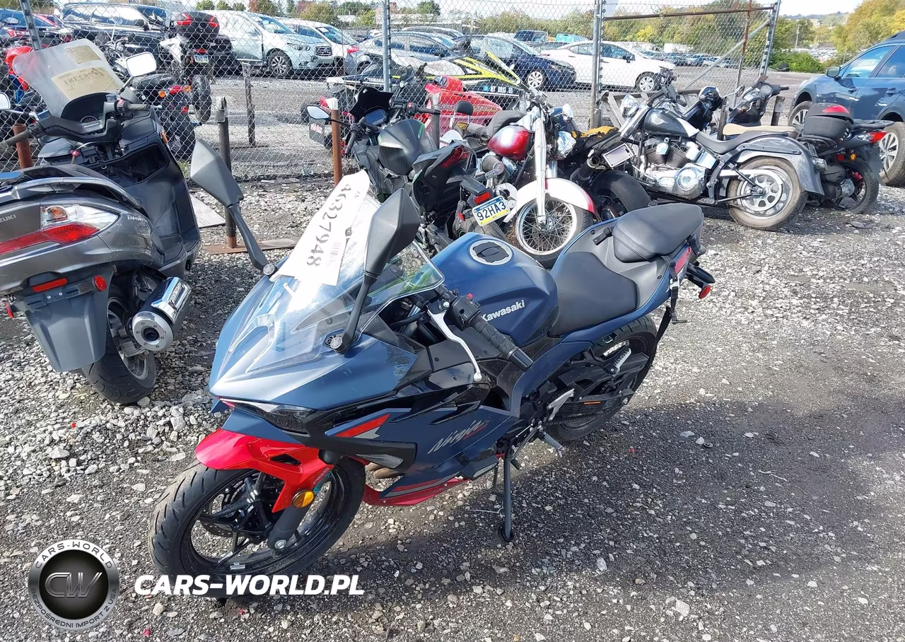 2026 Kawasaki Ex500 A-B VIN:ML5EXGJ14TDA80088 - 2