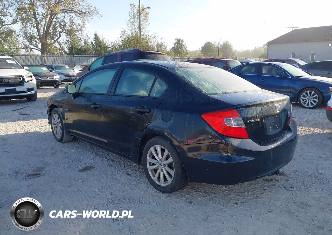 2012 Honda Civic Ex VIN:19XFB2F8XCE101975 - 3