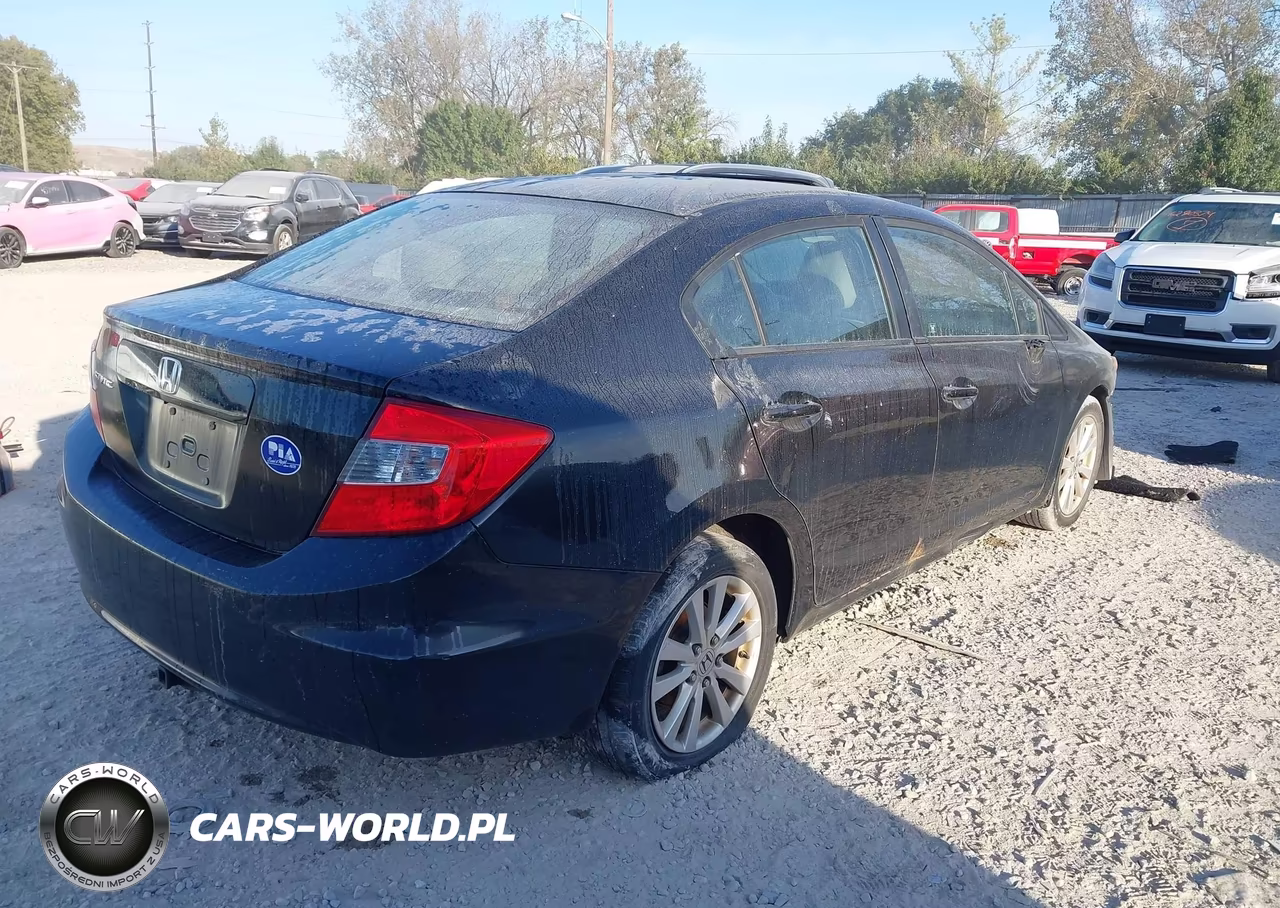 2012 Honda Civic Ex VIN:19XFB2F8XCE101975 - 4