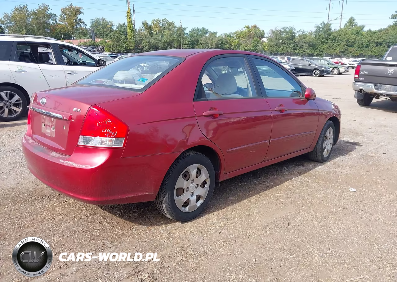 2009 Kia Spectra Ex VIN:KNAFE222095643449 - 4