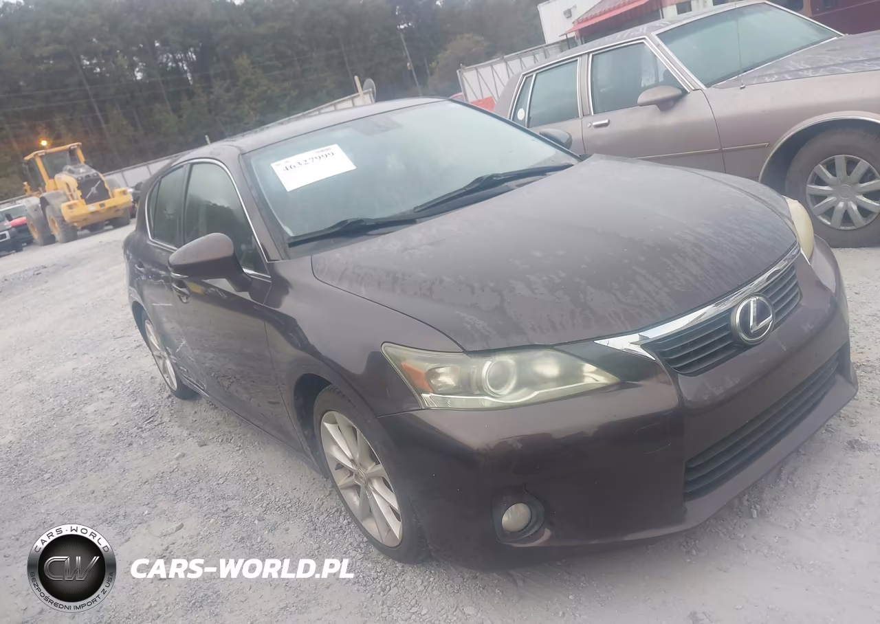 2012 Lexus Ct 200H Premium VIN:JTHKD5BH6C2063432 - 1