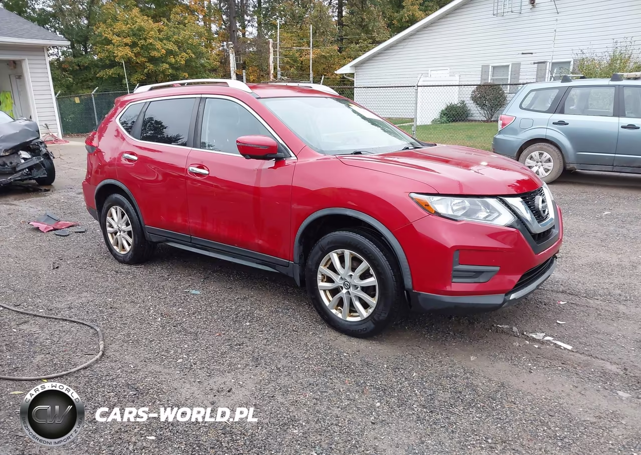 2017 Nissan Rogue Sv VIN:JN8AT2MV8HW262018 - 1