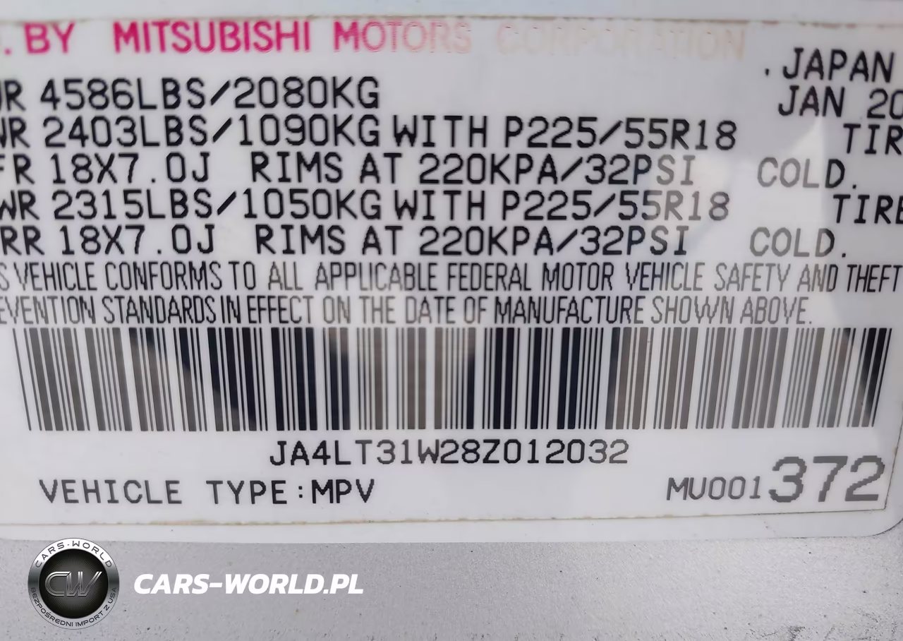 2008 Mitsubishi Outlander Se VIN:JA4LT31W28Z012032 - 9