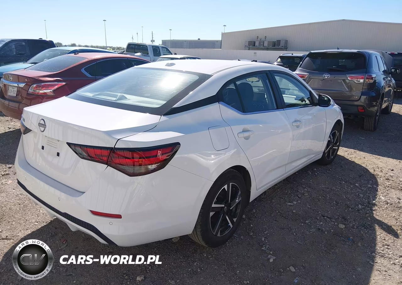 2025 Nissan Sentra Sv VIN:3N1AB8CV9SY376468 - 4