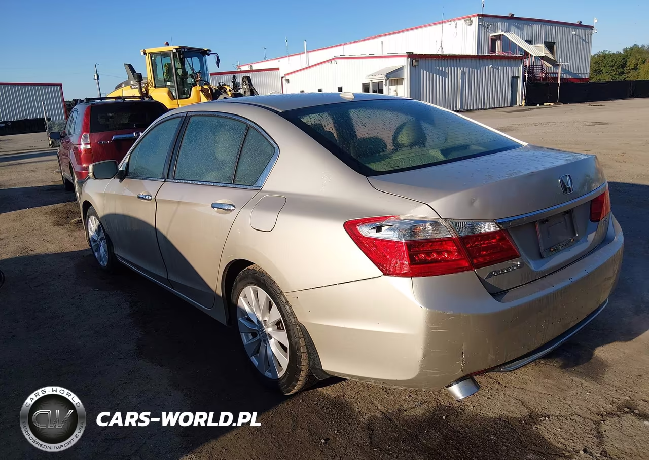 2014 Honda Accord Ex-L V-6 VIN:1HGCR3F83EA030520 - 3