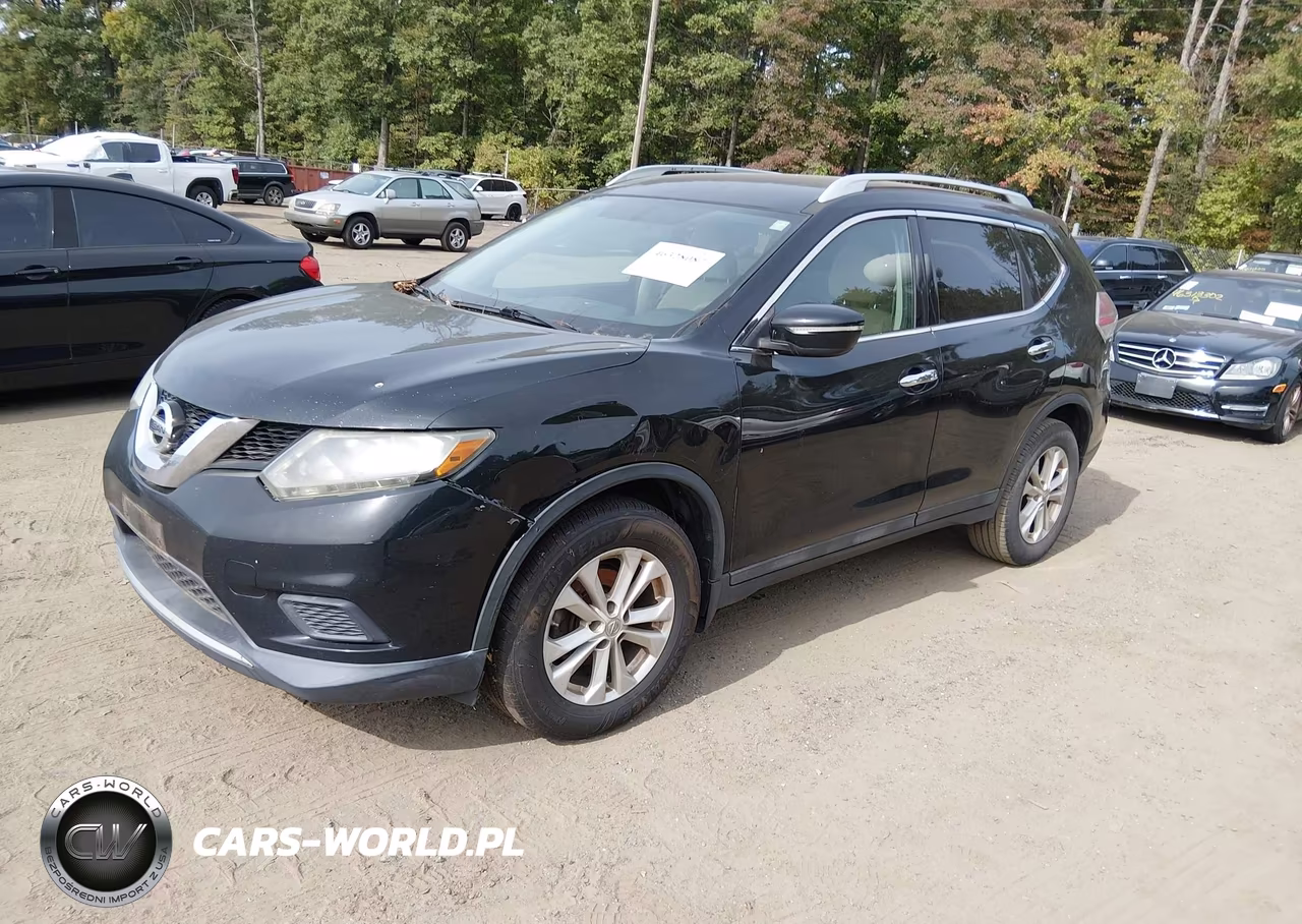 2015 Nissan Rogue Sv VIN:5N1AT2MT8FC919887 - 2