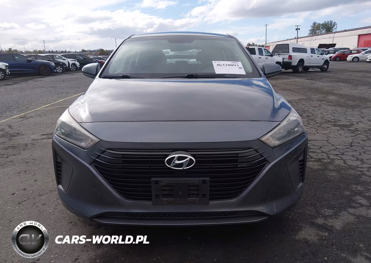 2018 Hyundai Ioniq Hybrid Blue VIN:KMHC65LC7JU100620 - 12