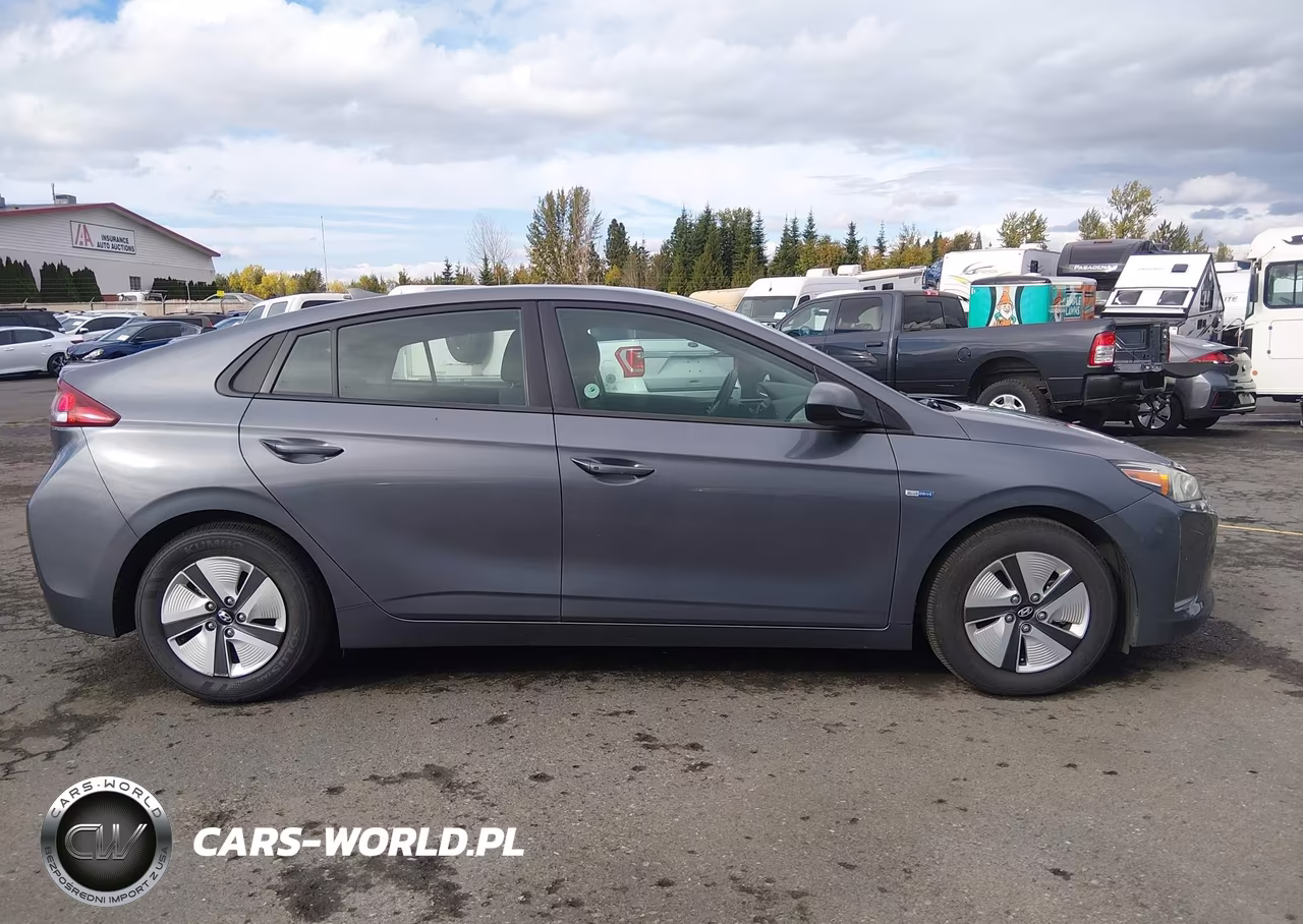 2018 Hyundai Ioniq Hybrid Blue VIN:KMHC65LC7JU100620 - 13