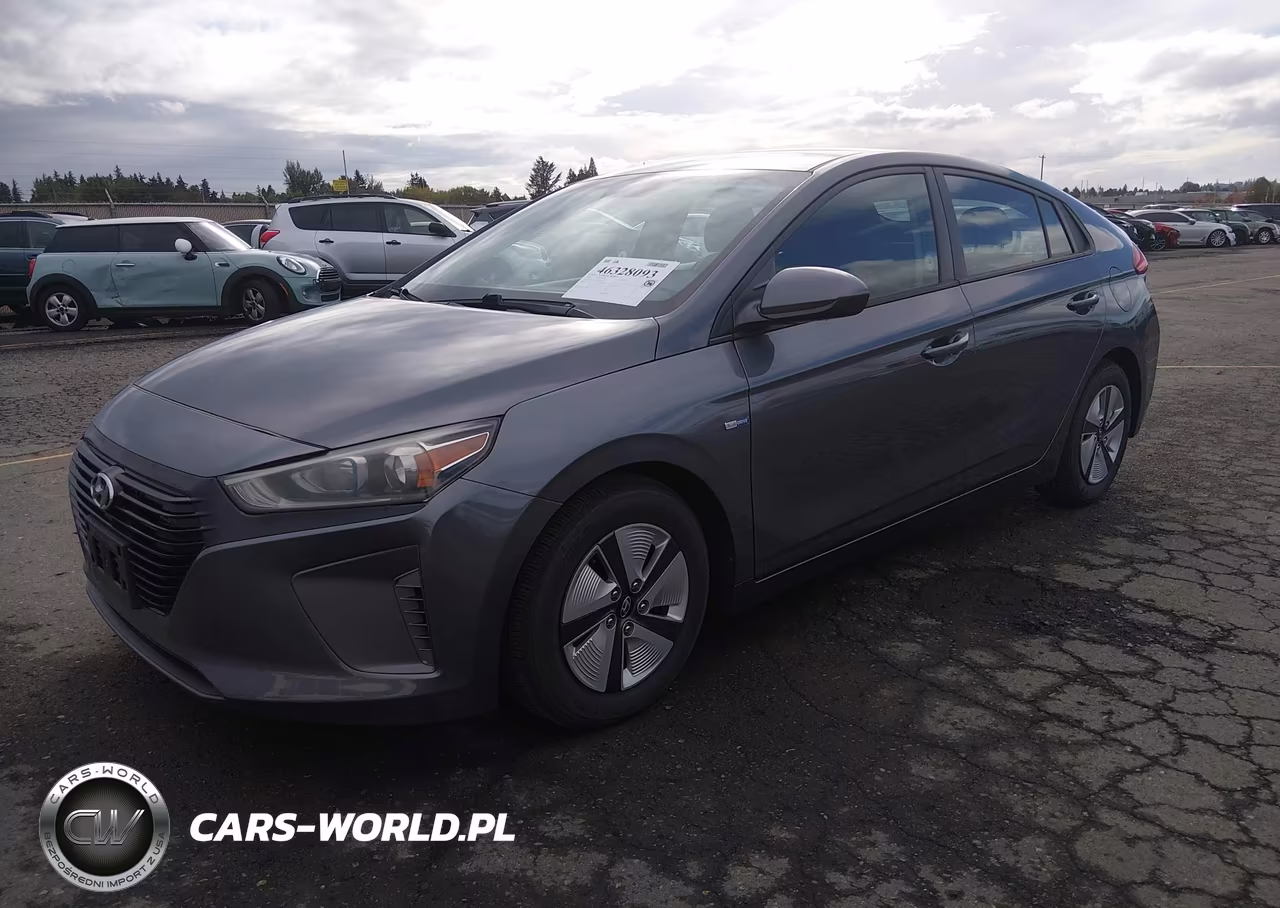 2018 Hyundai Ioniq Hybrid Blue VIN:KMHC65LC7JU100620 - 2