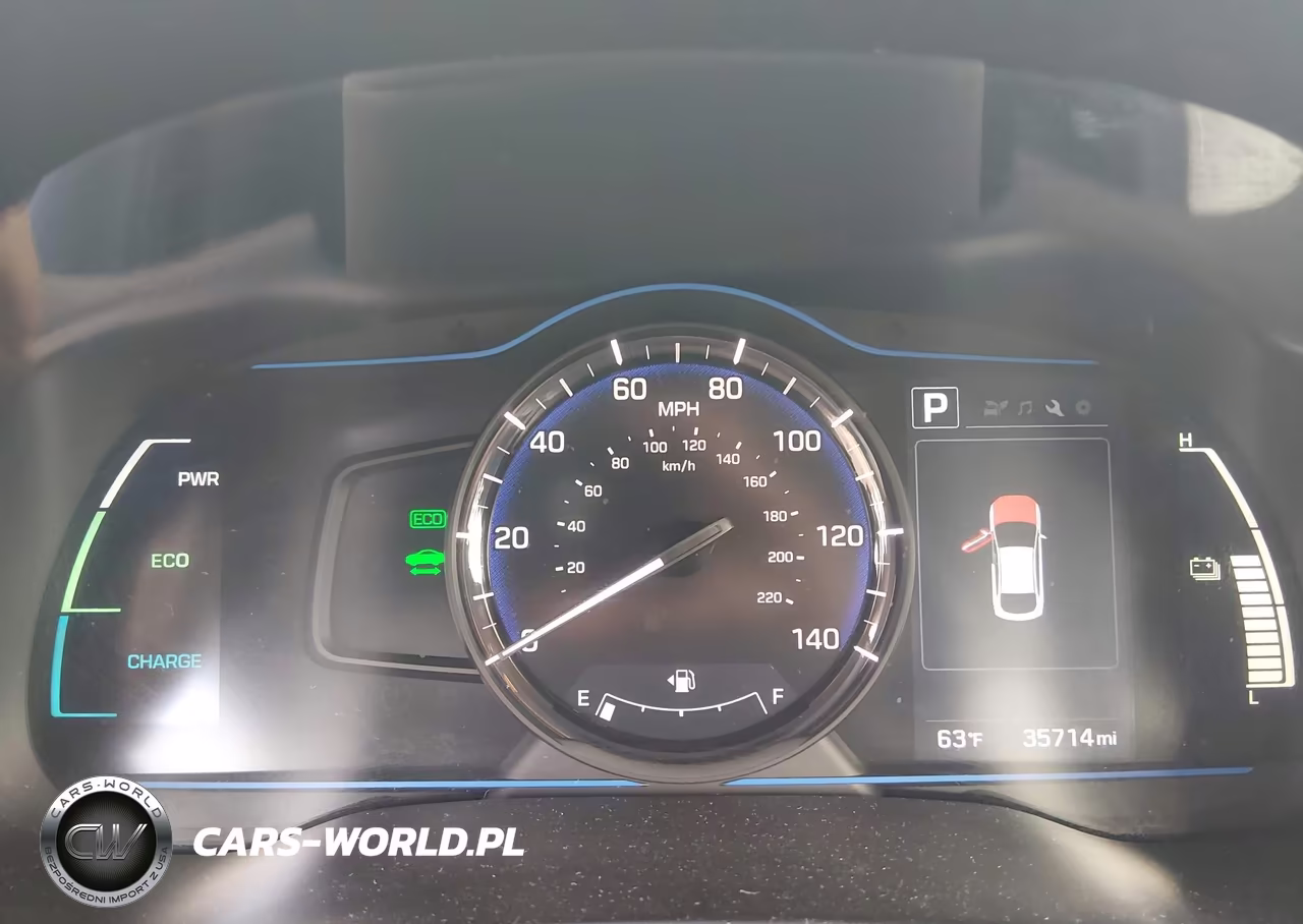 2018 Hyundai Ioniq Hybrid Blue VIN:KMHC65LC7JU100620 - 7