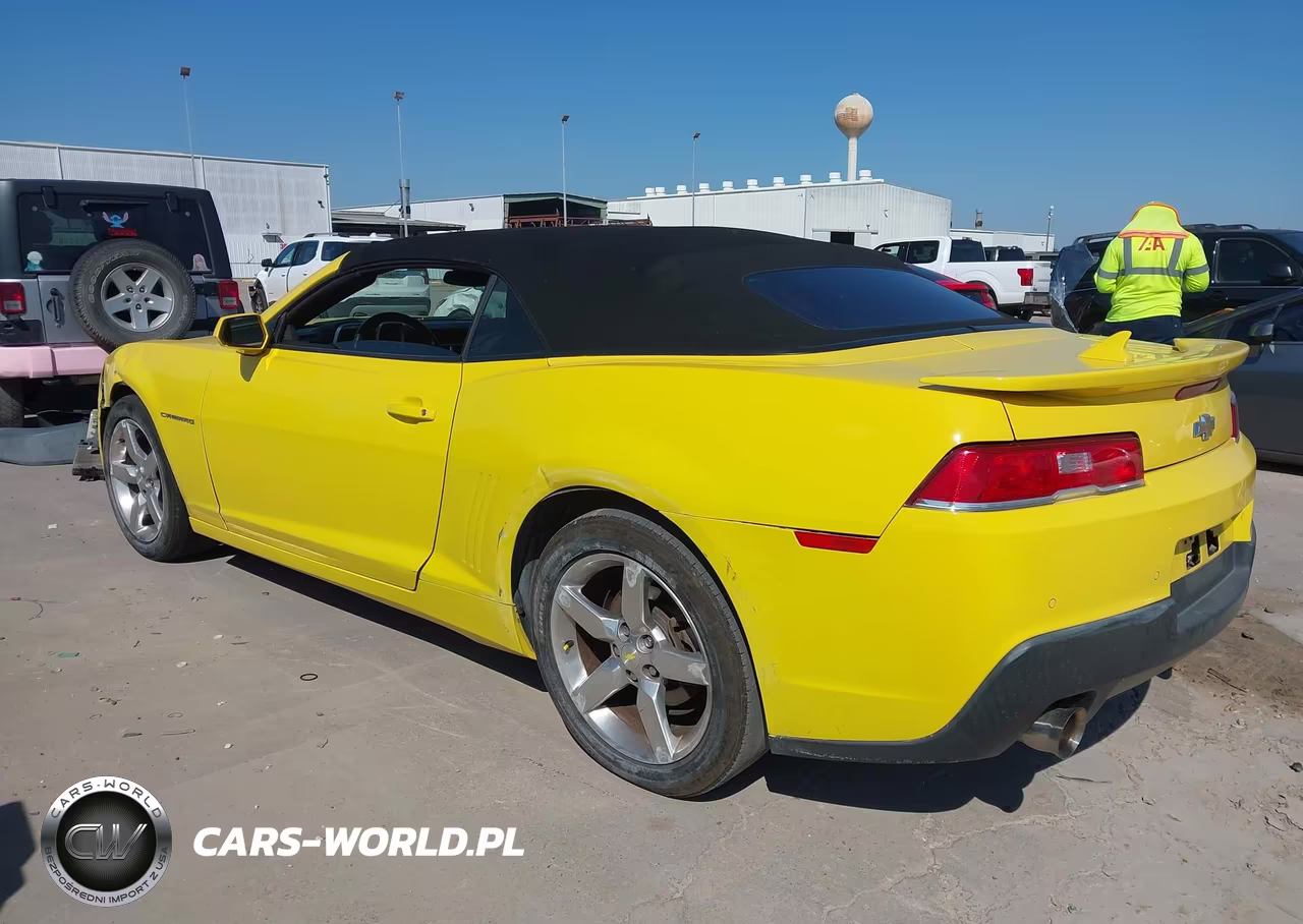 2014 Chevrolet Camaro Lt VIN:2G1FB3D33E9265902 - 3