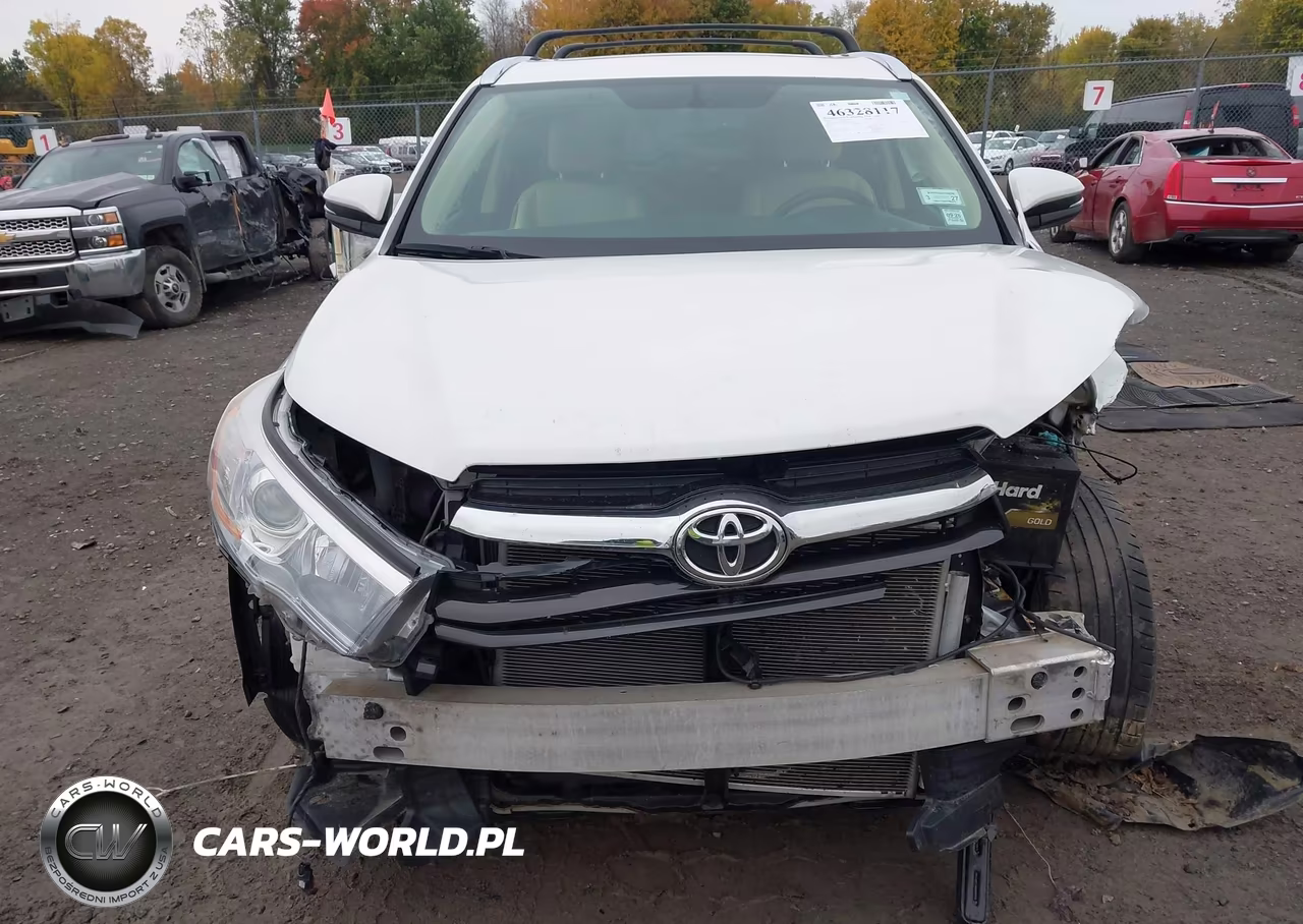 2016 Toyota Highlander Xle V6 VIN:5TDJKRFH9GS241174 - 12