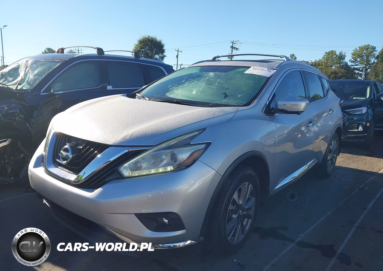 2015 Nissan Murano Sl VIN:5N1AZ2MG2FN258282 - 2