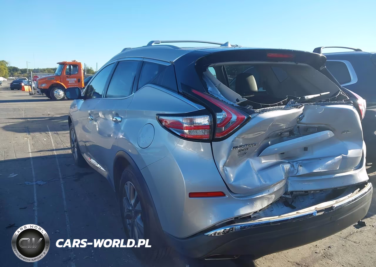 2015 Nissan Murano Sl VIN:5N1AZ2MG2FN258282 - 3