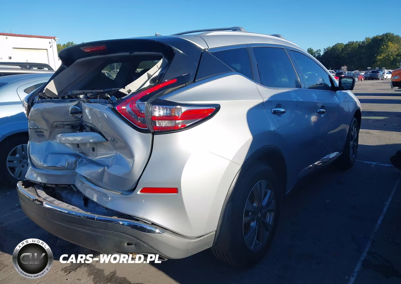 2015 Nissan Murano Sl VIN:5N1AZ2MG2FN258282 - 4