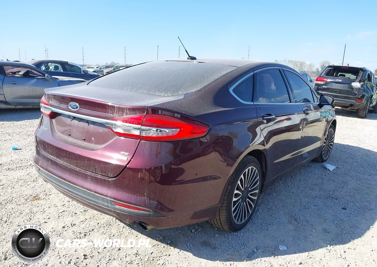 2017 Ford Fusion Se VIN:3FA6P0HD9HR173157 - 4