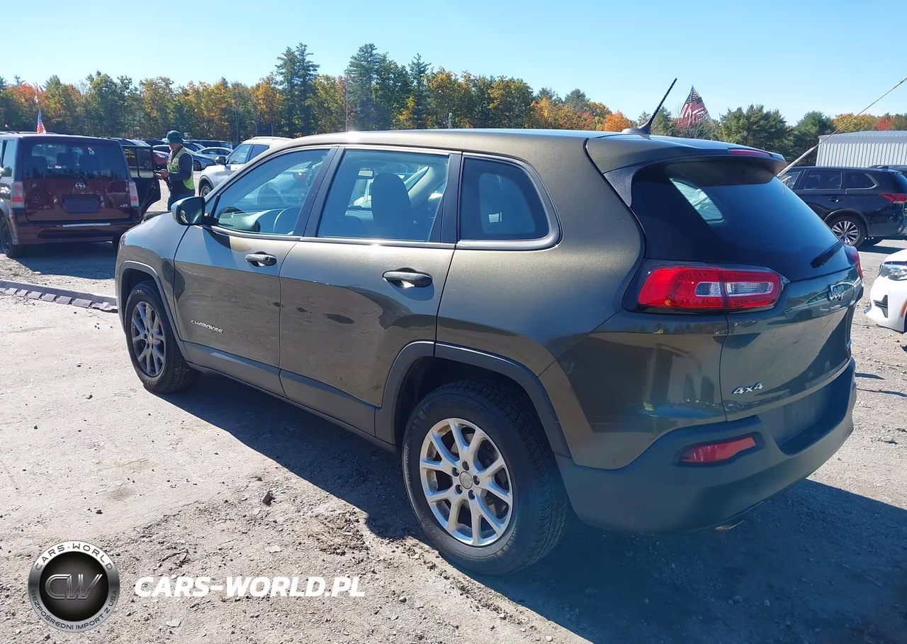 2014 Jeep Cherokee Sport VIN:1C4PJMAB8EW317743 - 3