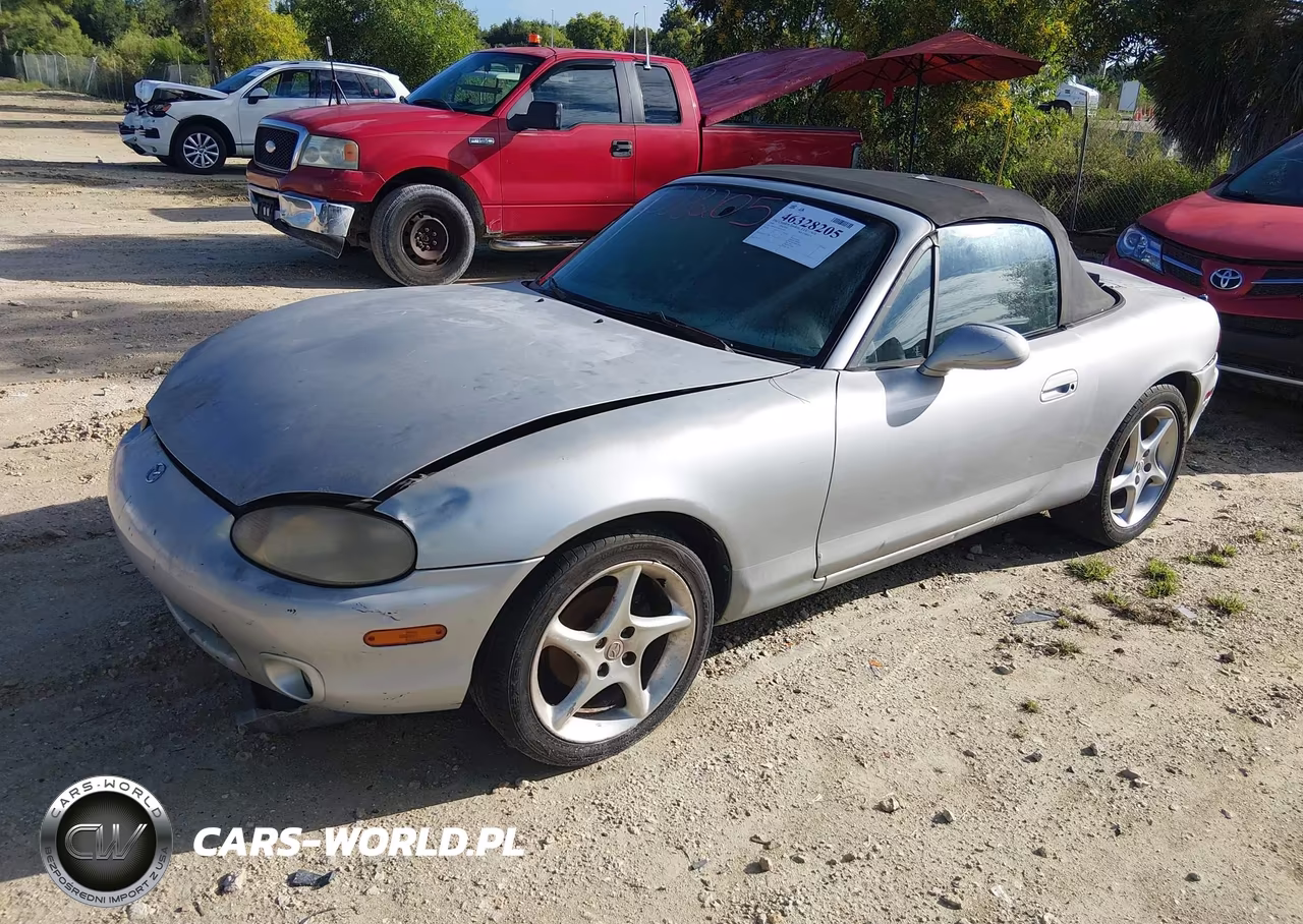 2000 Mazda Mx-5 Miata Ls-Special Edition VIN:JM1NB3539Y0153802 - 2