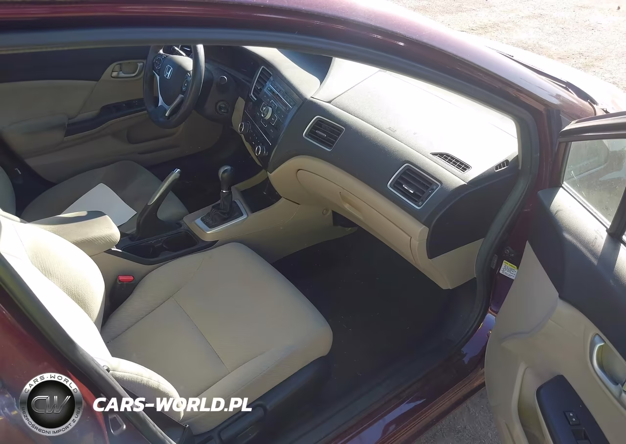 2013 Honda Civic Lx VIN:19XFB2E53DE068780 - 5