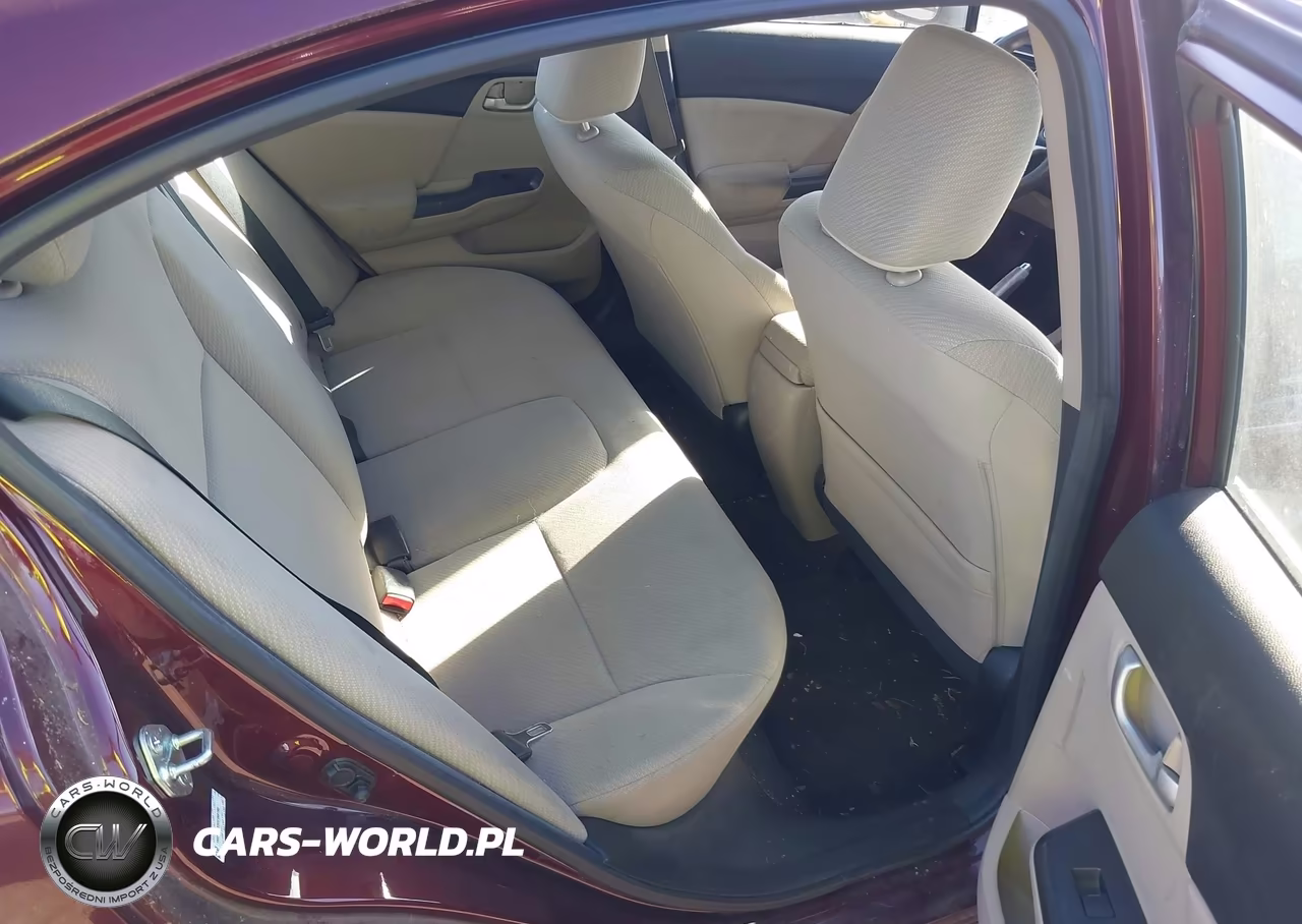 2013 Honda Civic Lx VIN:19XFB2E53DE068780 - 8