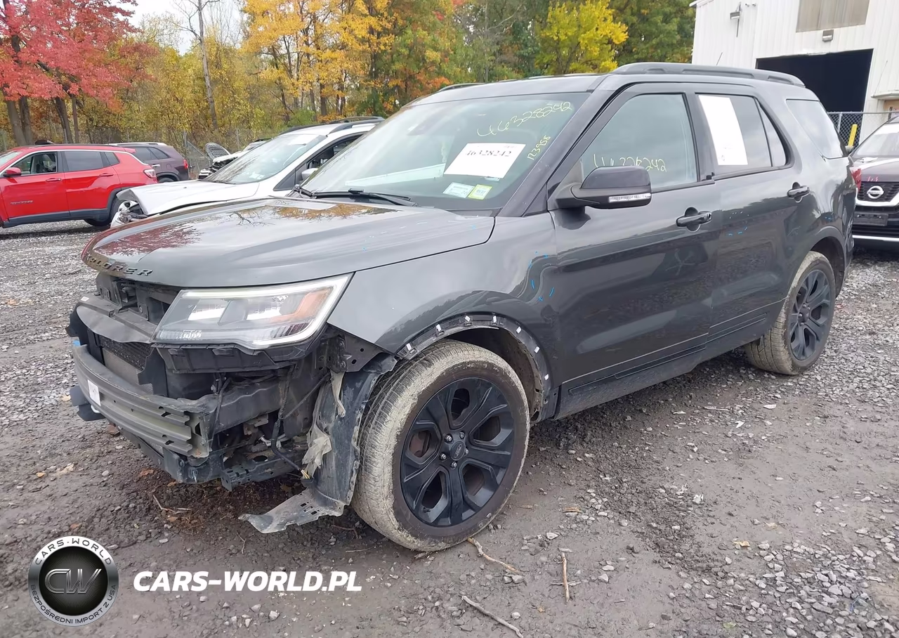 2019 Ford Explorer Sport VIN:1FM5K8GT7KGB09396 - 2