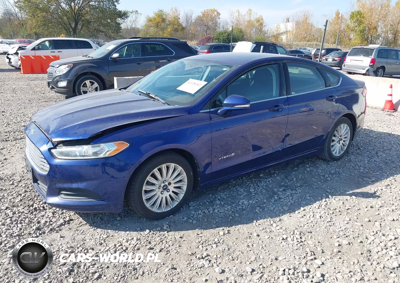 2013 Ford Fusion Hybrid Se VIN:3FA6P0LU1DR237323 - 2