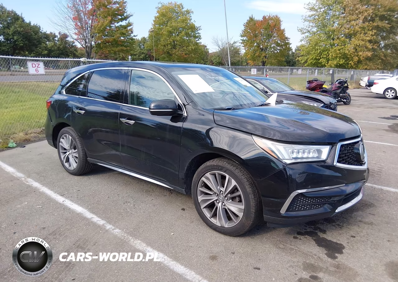 2018 Acura Mdx Technology Package Acurawatch Plus Pkg